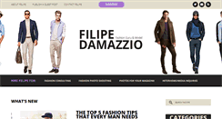 Desktop Screenshot of felipedamazzio.com